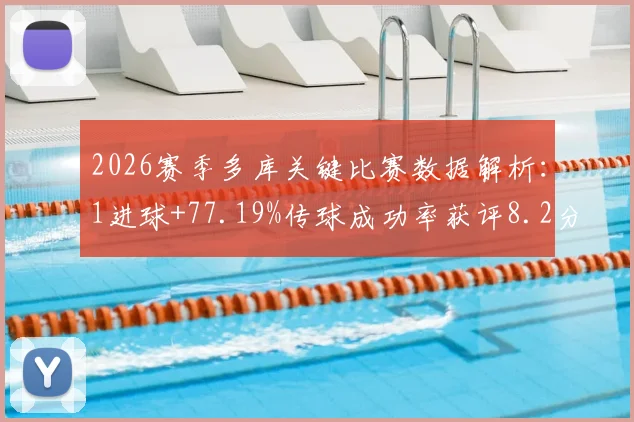 2026赛季多库关键比赛数据解析：1进球+77.19%传球成功率获评8.2分，这表现到底如何？